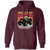 Harvest Is The Most Wondeful Time Of Year, Retro Farmer Pullover Hoodie