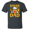 Baker Dad, Chef Dad, Father's Day, Cook With Heart Unisex T-Shirt