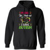 Please Be Patient, I Have Autism, Colorful Awareness Pullover Hoodie