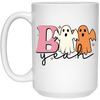 Boo Yeah, Spooky Halloween, Happy Halloween White Mug