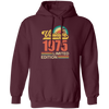 Hawaii 1975 Gift, Vintage 1975 Limited Gift, Retro 1975, Tropical Style Pullover Hoodie