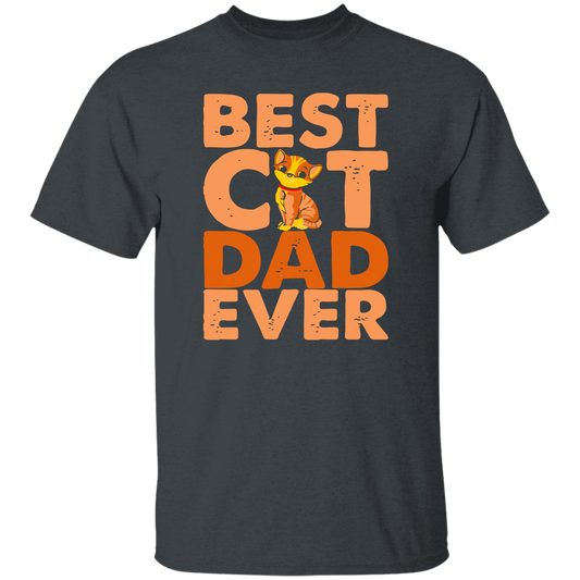Love Cat, Best Cat Gift, Best Cat Dad Ever, My Cat Dad, Best Daddu Ever Unisex T-Shirt