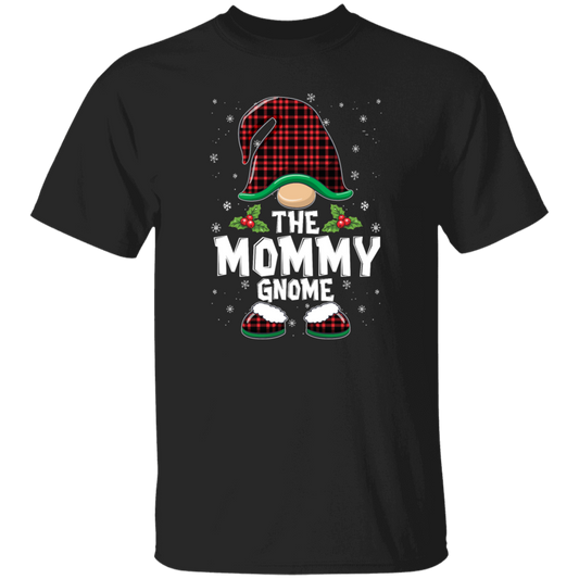 The Mommy Gnome Present For Family, Xmas Cute Gnome Lover Unisex T-Shirt
