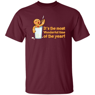 It's The Most Wonderful Time of The Year, Chilling Gingerbread, Merry Christmas, Trendy Christmas Unisex T-Shirt