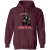 Death Is Coming For You, Horror Halloween, Funny Death Pullover Hoodie