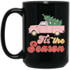 Tis The Season, This Is The Season, Christmas Season Black Mug