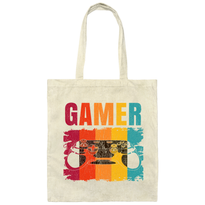 A Real Gamer, Nerd Or Geek Pro Canvas Tote Bag