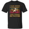 I Can Show You Some Trash Vintage, Retro Raccoon, Beer And Racoon Unisex T-Shirt