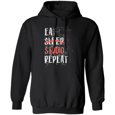 Architect Gift, Engineer Student, Architecture Lover, Studio Repeat Pullover Hoodie