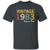 1983 Love Gift, Vintage 1983, 1983 Original Parts, Lover 1983 Gift Unisex T-Shirt