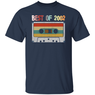 Best Of 2002, 18th Birthday Gift, Retro Cassette Lover, Love Cassette Unisex T-Shirt