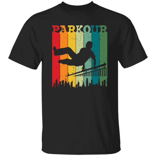 Parkour, Retro Surfing Player, Surfer, Surfing Team Unisex T-Shirt