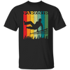 Parkour, Retro Surfing Player, Surfer, Surfing Team Unisex T-Shirt