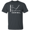 Sometimes I Go Off On A Tangent, Talking Or Thinking About A Completely New Subject Unisex T-Shirt