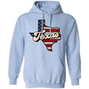 Texas State, Retro America, Retro Texas, Cowboy Style Pullover Hoodie