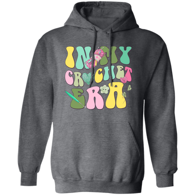 In My Crochet Era, Love Quilting, Crochet Lover Pullover Hoodie