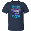 Music Rock, Skull Punks, Skeleton Lover, Punkrocker Gift, Best Rock Gift Unisex T-Shirt