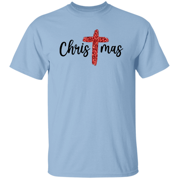 Red Glitter Christmas, Red Christian, Pastor Gift, Merry Christmas, Trendy Chrismas Unisex T-Shirt