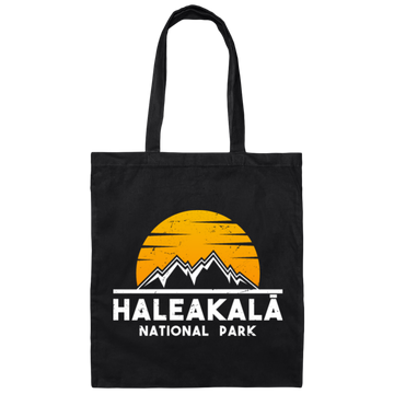 National Parks, Haleakala Mountain, Love Mountain, Gift For Park Fan Canvas Tote Bag