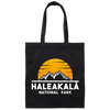 National Parks, Haleakala Mountain, Love Mountain, Gift For Park Fan Canvas Tote Bag