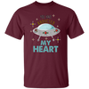 UFO Here, You Have Abducted My Heart, Best Gift For Couple, UFO Lover Unisex T-Shirt