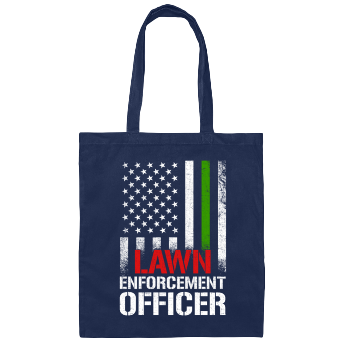 American Officer, Lawn Enforcement Officer, Lawyer Gift, American Lawyer Canvas Tote Bag
