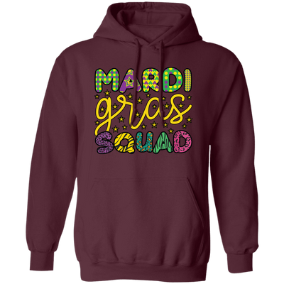 Mardi Gras Squad, Three Kings Day, Mardi Gras Festival Pullover Hoodie