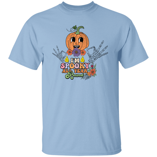 I'm Spooky All Year Round, Funny Pumpkin, Halloween's Day Unisex T-Shirt