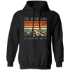 Mountains Are Calling, And I Must Go, Retro Mountain Gift, Mountain Pullover Hoodie