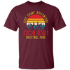 Hike Camp Adventure Zion Utah National Park, Retro Zion Unisex T-Shirt