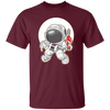 Cartoon Astronaut, Space Ranger Dance, Love Dance, Dance In Spaces Unisex T-Shirt