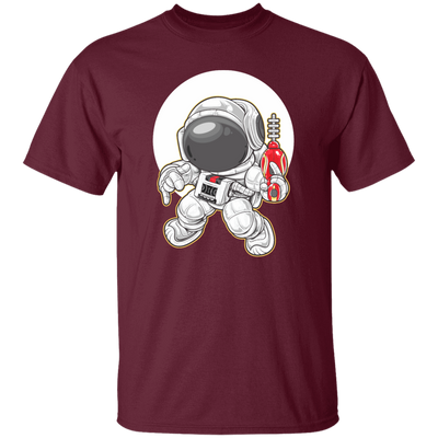 Cartoon Astronaut, Space Ranger Dance, Love Dance, Dance In Spaces Unisex T-Shirt