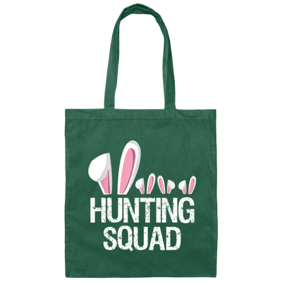 Boys Girls Kids Hunting Squad Easter Egg Hunt Gift Canvas Tote Bag