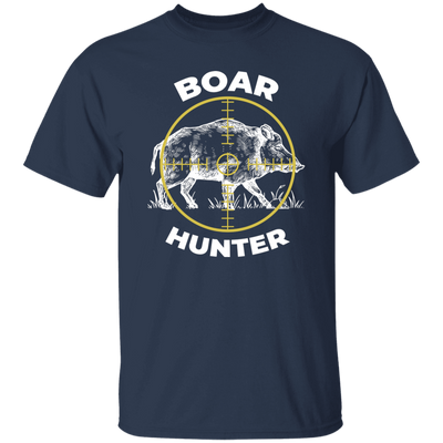 Boar Hunter, Wild Animal Hunter, Boar Lover, Retro Boar Unisex T-Shirt