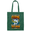 Fishing Gift, Love Fish, Fisherman Bass Sport Sea Boat Water Canvas Tote Bag