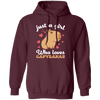 Just A Girl Who Loves Capybaras, Cute Funny Capybaras Pullover Hoodie