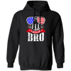 American Flag, All American Bro, American Sunglasses Pullover Hoodie