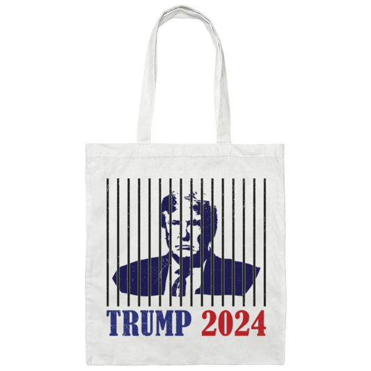 Trump 2024, Where Is Trump 2024, Love Trump, Trump Team Canvas Tote Bag