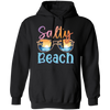 Salty Beach, Summer Vacation, Sunglasses With Sea Pullover Hoodie