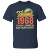 Hawaii 1968 Gift, Vintage 1968 Limited Gift, Retro 1968, Tropical Style Unisex T-Shirt