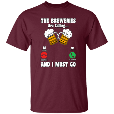 The Breweries Are Calling And I Must Go, Love Beer Unisex T-Shirt