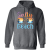 Salty Beach, Summer Vacation, Sunglasses With Sea Pullover Hoodie