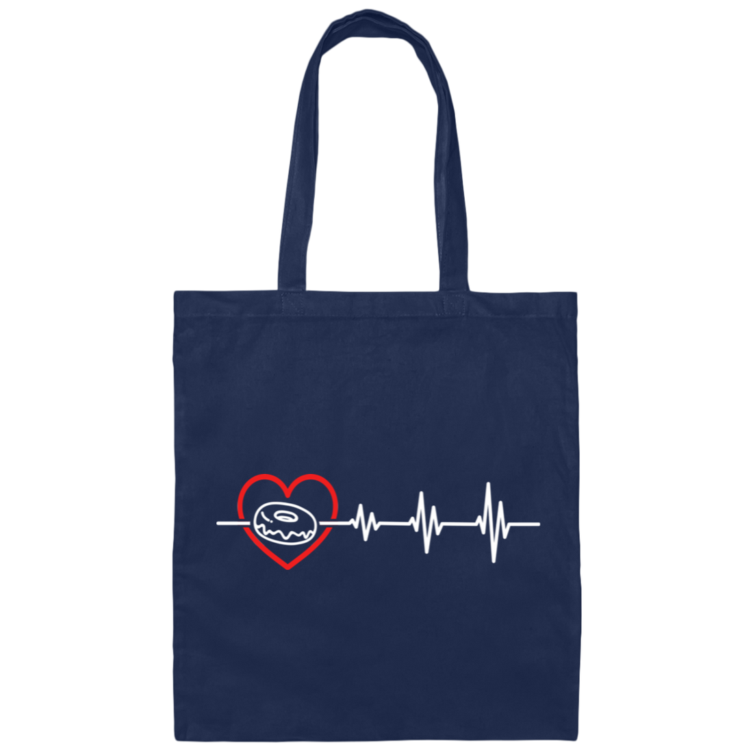 Donut Lover, Gift For Kid, Love Donut, Sweet Food, Gift For Children Canvas Tote Bag