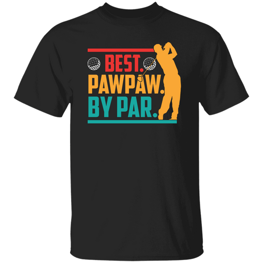 Best Pawpaw By Par, Love Golf, Golfing, Retro Golf Sport Unisex T-Shirt