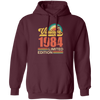 Hawaii 1984 Gift, Vintage 1984 Limited Gift, Retro 1984, Tropical Style Pullover Hoodie