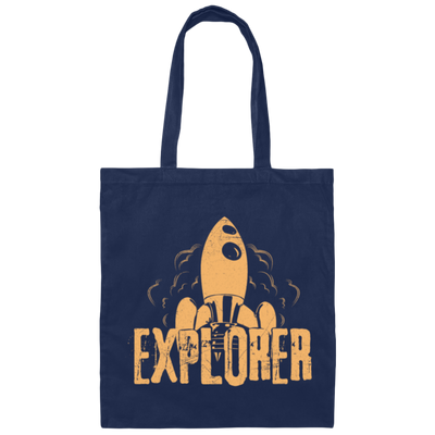 Astronomy Gift, Science Of The Stars, Love To Explorer, Best Shuttle Canvas Tote Bag