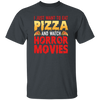 I Just Want To Eat Pizza And Watch Horror Movies, Horror Film, Halloween Party Unisex T-Shirt