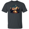 Outdoor Enthusiast Enjoying A Peaceful Camping Trip Under The Stars Unisex T-Shirt