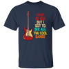 I May Be Old, But I Got To See All The Cool Bands, Love Electrical Guitar Unisex T-Shirt