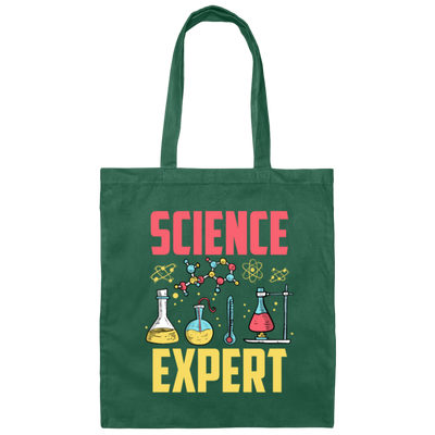 Science Expert Love Expertise Labority Canvas Tote Bag
